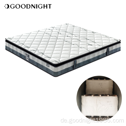 Gute Nacht Matratze Fabrik Kundenspezifische Taschenfedermatratze